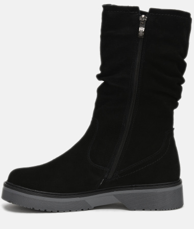 Полусапоги  Keddo  черный  замша Z-90571 фото в интернет-магазине | Omadey.ru