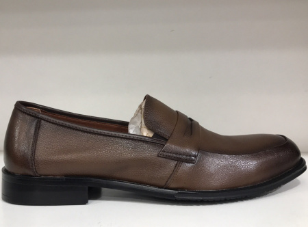 Туфли  Mirco Osvaldo  коричневый  кожа Z-90438 фото в интернет-магазине | Omadey.ru