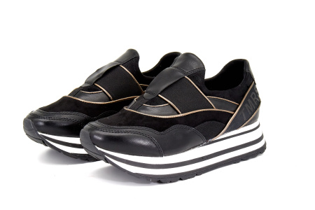 Кроссовки  Tamaris  черный  текстиль Z-8300 фото в интернет-магазине | Omadey.ru