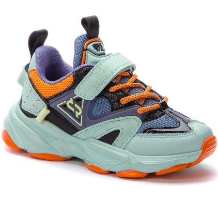 Кроссовки  Crosby  фиолетовый  кожа искусств. F-90583 фото в интернет-магазине | Omadey.ru