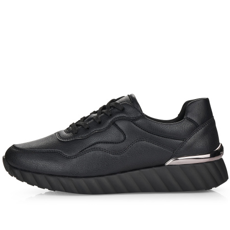 Кроссовки  Remonte  черный  кожа/кожа искусств. F-100107 фото в интернет-магазине | Omadey.ru