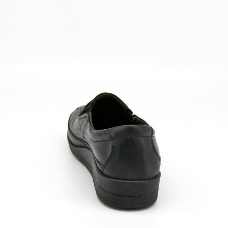 Туфли  Esse  черный  кожа Z-89241 фото в интернет-магазине | Omadey.ru