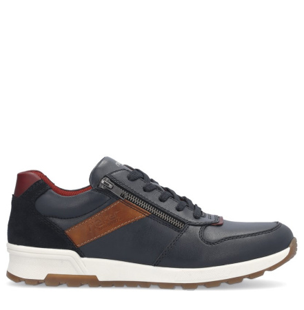 Кроссовки  Rieker  синий  кожа/кожа искусств. F-300025 фото в интернет-магазине | Omadey.ru