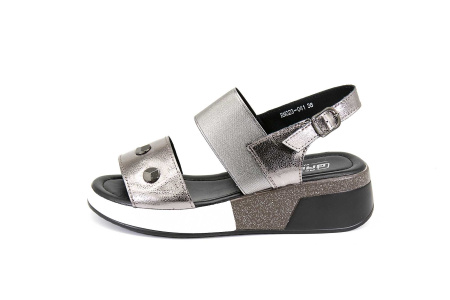 Босоножки  Baden  бронзовый  кожа F-80543 фото в интернет-магазине | Omadey.ru