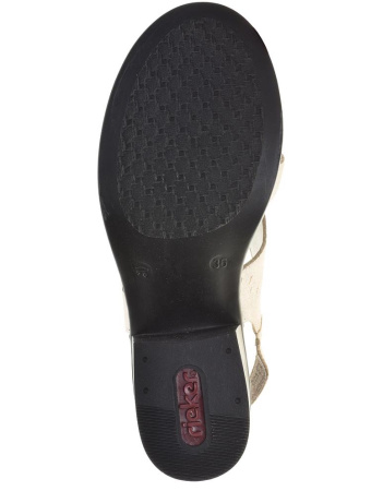 Босоножки  Rieker  бежевый  кожа F-71065 фото в интернет-магазине | Omadey.ru