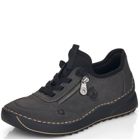 Кроссовки  Rieker  серый  кожа искусств./текстиль Z-400022 фото в интернет-магазине | Omadey.ru