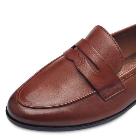 Туфли  Marco Tozzi  коричневый  кожа Z-400354 фото в интернет-магазине | Omadey.ru