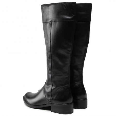 Сапоги  Caprice  черный  кожа Z-100263 фото в интернет-магазине | Omadey.ru