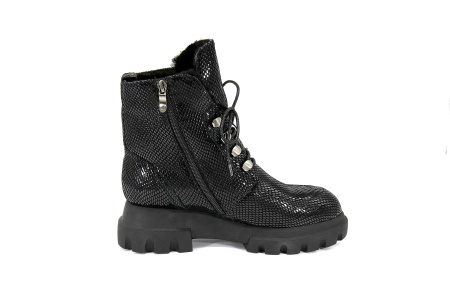 Ботинки  Balex  черный  кожа Z-8739 фото в интернет-магазине | Omadey.ru