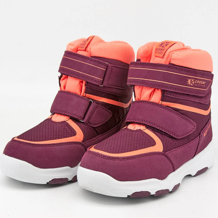 Ботинки  Crosby  фуксия  кожа искусств./текстиль Z-8898 фото в интернет-магазине | Omadey.ru