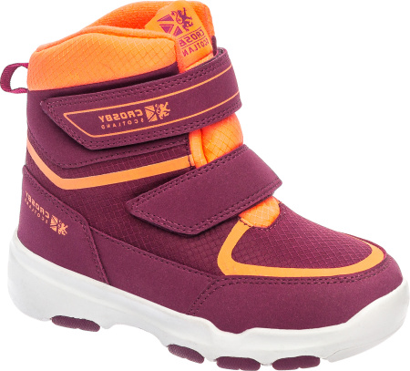 Ботинки  Crosby  фуксия  кожа искусств./текстиль Z-8898 фото в интернет-магазине | Omadey.ru