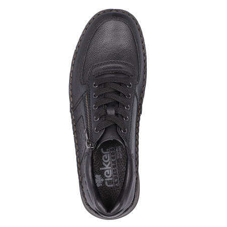 Туфли  Rieker  черный  кожа/кожа искусств. F-300018 фото в интернет-магазине | Omadey.ru