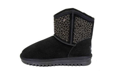 Полусапоги  Baden  черный  кожа Z-8704 фото в интернет-магазине | Omadey.ru