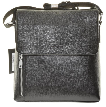 Сумка  Baden  черный  кожа c11131 фото в интернет-магазине | Omadey.ru