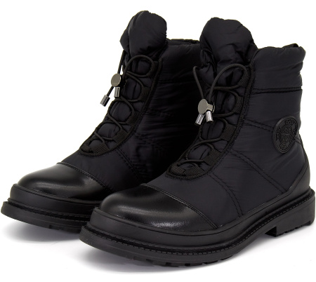 Ботинки  Betsy  черный  нейлон-иск.кожа Z-8255 фото в интернет-магазине | Omadey.ru