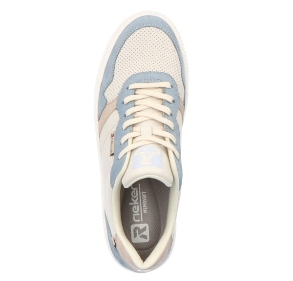 Фото Кроссовки  Rieker-Evolution  белый  кожа/кожа искусств. F-300084