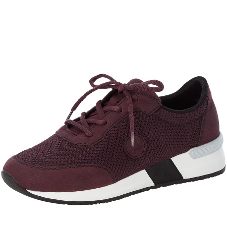 Кроссовки  Rieker  бордовый  кожа искусств./текстиль Z-90143 фото в интернет-магазине | Omadey.ru