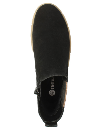 Ботинки  Remonte  черный  кожа Z-400051 фото в интернет-магазине | Omadey.ru