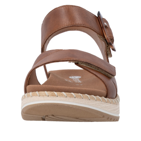 Босоножки  Remonte коричневый  кожа F-401114 фото в интернет-магазине | Omadey.ru