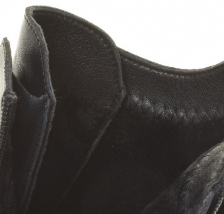 Ботинки  Baden  черный  кожа Z-100922 фото в интернет-магазине | Omadey.ru