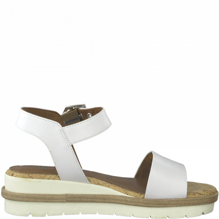 Босоножки  Tamaris  белый  кожа F-90808 фото в интернет-магазине | Omadey.ru