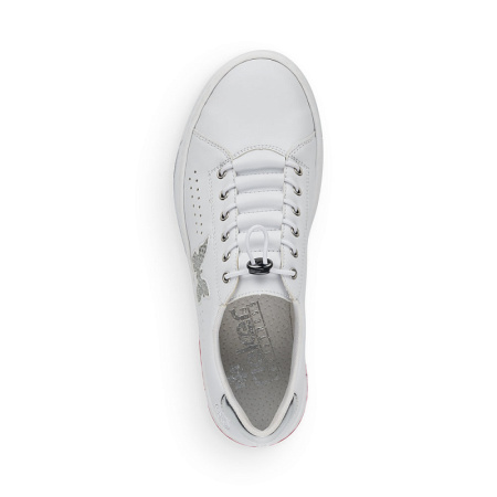 Кеды  Rieker  белый  кожа искусств./текстиль F-100601 фото в интернет-магазине | Omadey.ru Кеды  Rieker  белый  кожа искусств./текстиль F-100601 фото в интернет-магазине | Omadey.ru