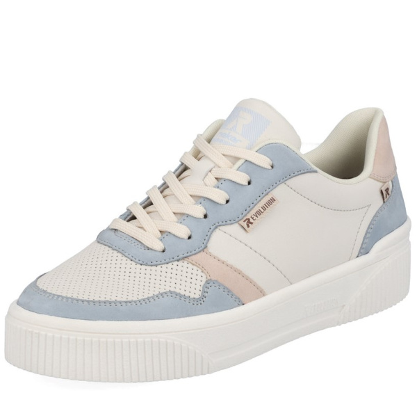 Фото Кроссовки  Rieker-Evolution  белый  кожа/кожа искусств. F-300084