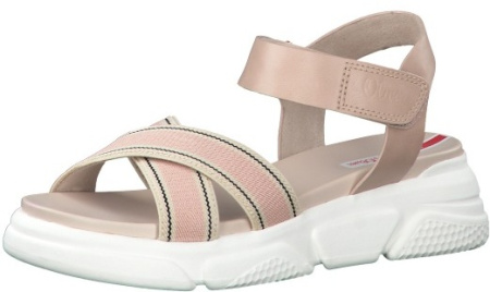 Сандалии  S.Oliver  розово-бежевый  иск. материал F-80754 фото в интернет-магазине | Omadey.ru Сандалии  S.Oliver  розово-бежевый  иск. материал F-80754 фото в интернет-магазине | Omadey.ru