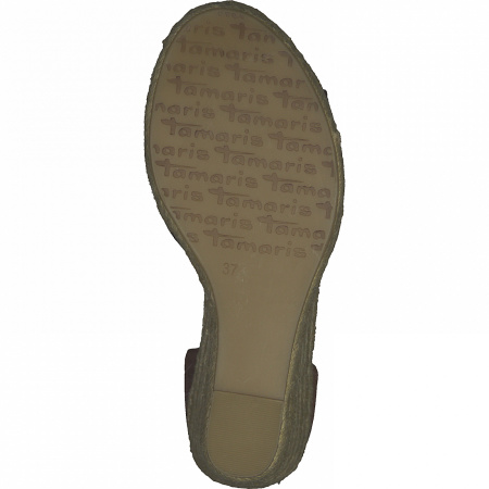 Босоножки  Tamaris  коричневый  кожа F-90528 фото в интернет-магазине | Omadey.ru