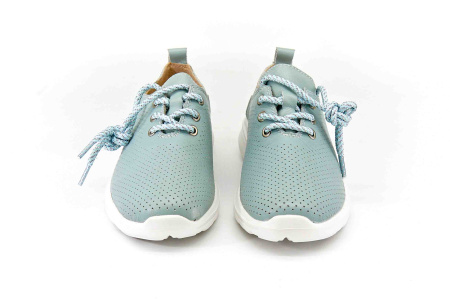 Полуботинки  Quattro Fiori  зеленый  кожа F-80512 фото в интернет-магазине | Omadey.ru