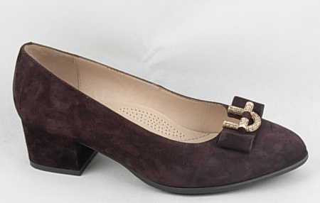 Туфли  Cavaletto  коричневый  велюр Z-8494 фото в интернет-магазине | Omadey.ru