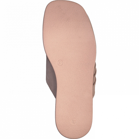 Сабо  Marco Tozzi  розовый  кожа F-100341 фото в интернет-магазине | Omadey.ru