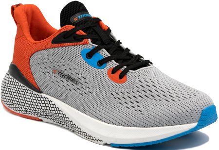 Кроссовки  Strobbs  серый  текстиль F-300277 фото в интернет-магазине | Omadey.ru