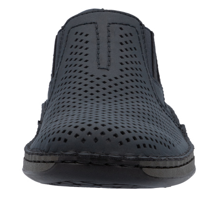 Туфли  Rieker  синий  кожа/кожа искусств. F-400258 фото в интернет-магазине | Omadey.ru