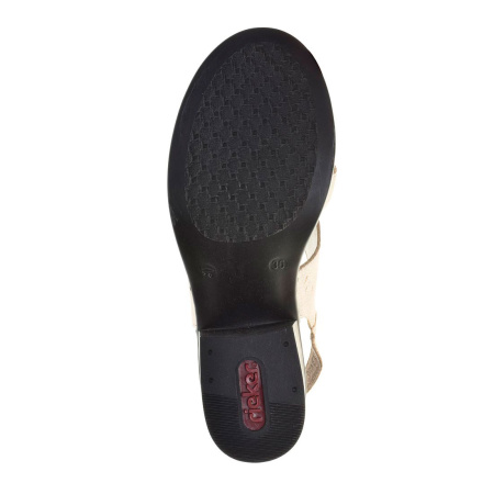 Босоножки  Rieker  бежевый  кожа F-71065 фото в интернет-магазине | Omadey.ru