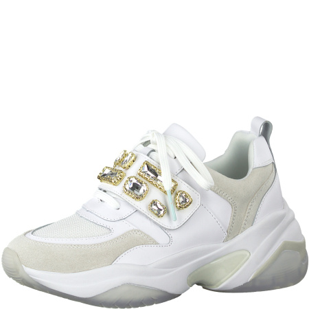 Кроссовки  Tamaris  белый  кожа F-80250 фото в интернет-магазине | Omadey.ru