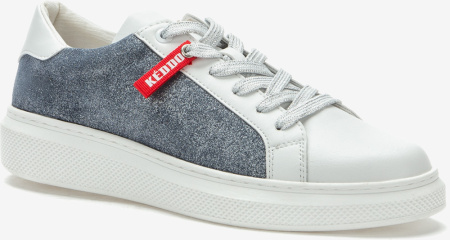 Кеды  Keddo  белый  кожа/замша F-80677 фото в интернет-магазине | Omadey.ru