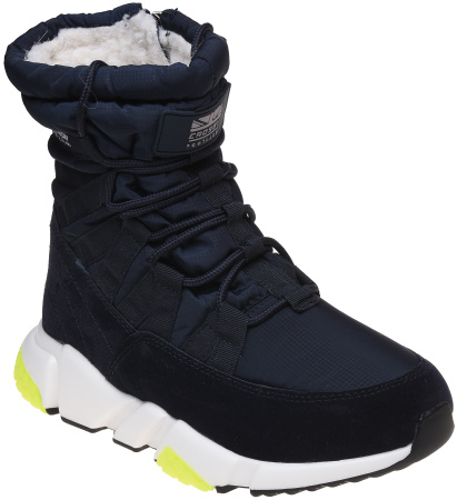 Полусапоги  Crosby  синий  нейлон-иск.замша Z-8997 фото в интернет-магазине | Omadey.ru