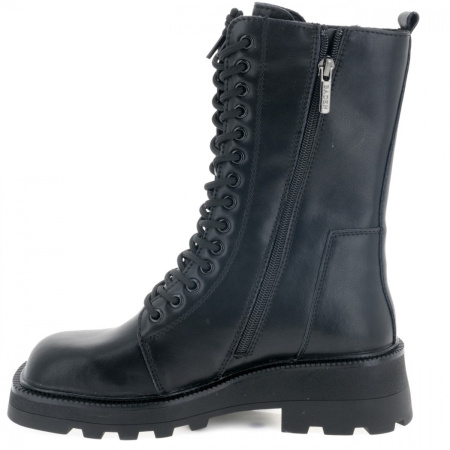 Ботинки  Baden  черный  кожа Z-100832 фото в интернет-магазине | Omadey.ru