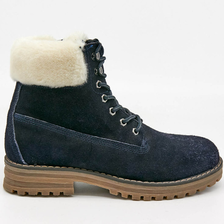 Ботинки  Keddo  синий  замша Z-8626 фото в интернет-магазине | Omadey.ru
