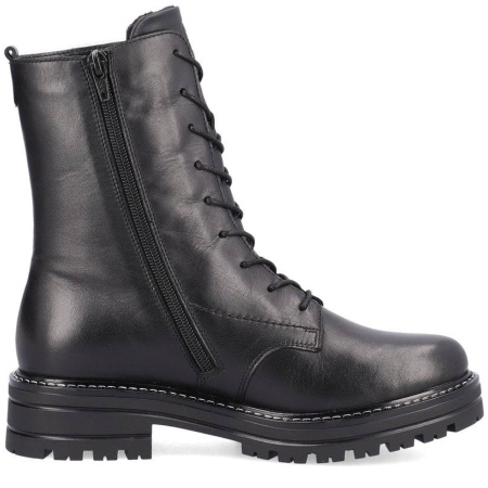 Ботинки  Remonte  черный  кожа/кожа искусств. Z-300027 фото в интернет-магазине | Omadey.ru