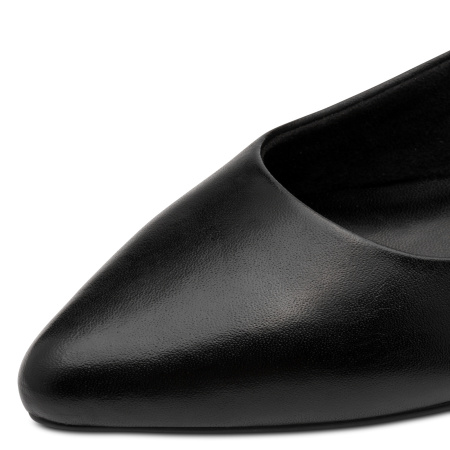 Балетки  Marco Tozzi  черный  кожа F-400998 фото в интернет-магазине | Omadey.ru