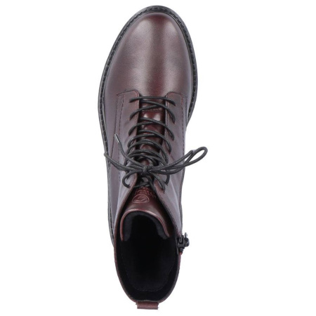 Ботинки  Remonte  бордовый  кожа/кожа искусств. Z-300028 фото в интернет-магазине | Omadey.ru