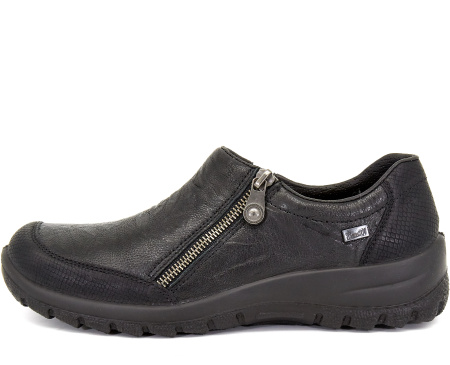 Полуботинки  Rieker  черный  кожа/кожа искусств. Z-8267 фото в интернет-магазине | Omadey.ru