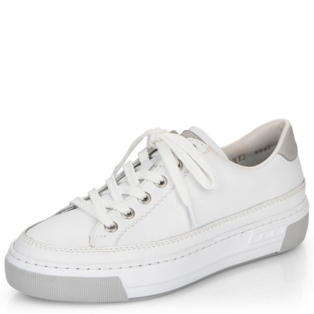 Кеды  Rieker  белый  кожа/кожа искусств. F-300159 фото в интернет-магазине | Omadey.ru