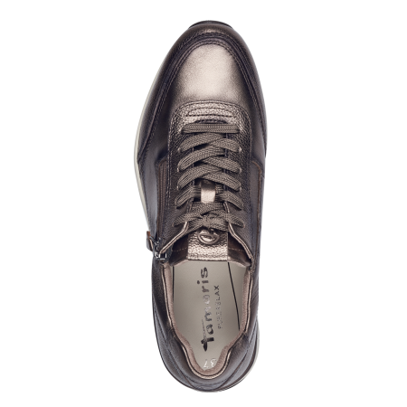 Кроссовки  Tamaris  бронзовый  кожа Z-400391 фото в интернет-магазине | Omadey.ru