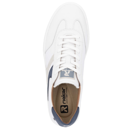 Кроссовки Rieker-Sport белый кожа/кожа искусств. F-400041 фото в интернет-магазине | Omadey.ru