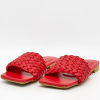Шлепанцы  Glam Forever  красный  полиуретан F-91158 фото в интернет-магазине | Omadey.ru