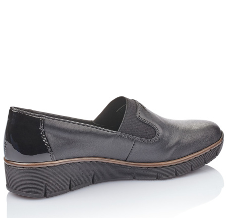 Туфли  Rieker  зеленый  кожа/кожа искусств. Z-8772 фото в интернет-магазине | Omadey.ru