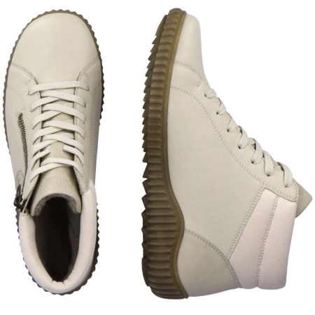 Ботинки  Remonte  бежевый  кожа/кожа искусств. Z-300056 фото в интернет-магазине | Omadey.ru